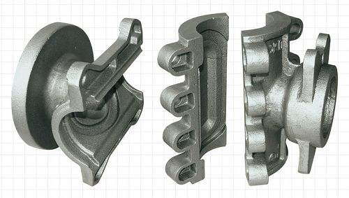 Ductile iron pieces using national standard iron